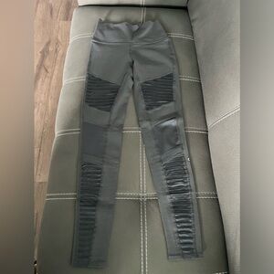 Alo Yoga High Rise Moto Leggings